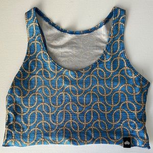 Golden Hour Azul Top